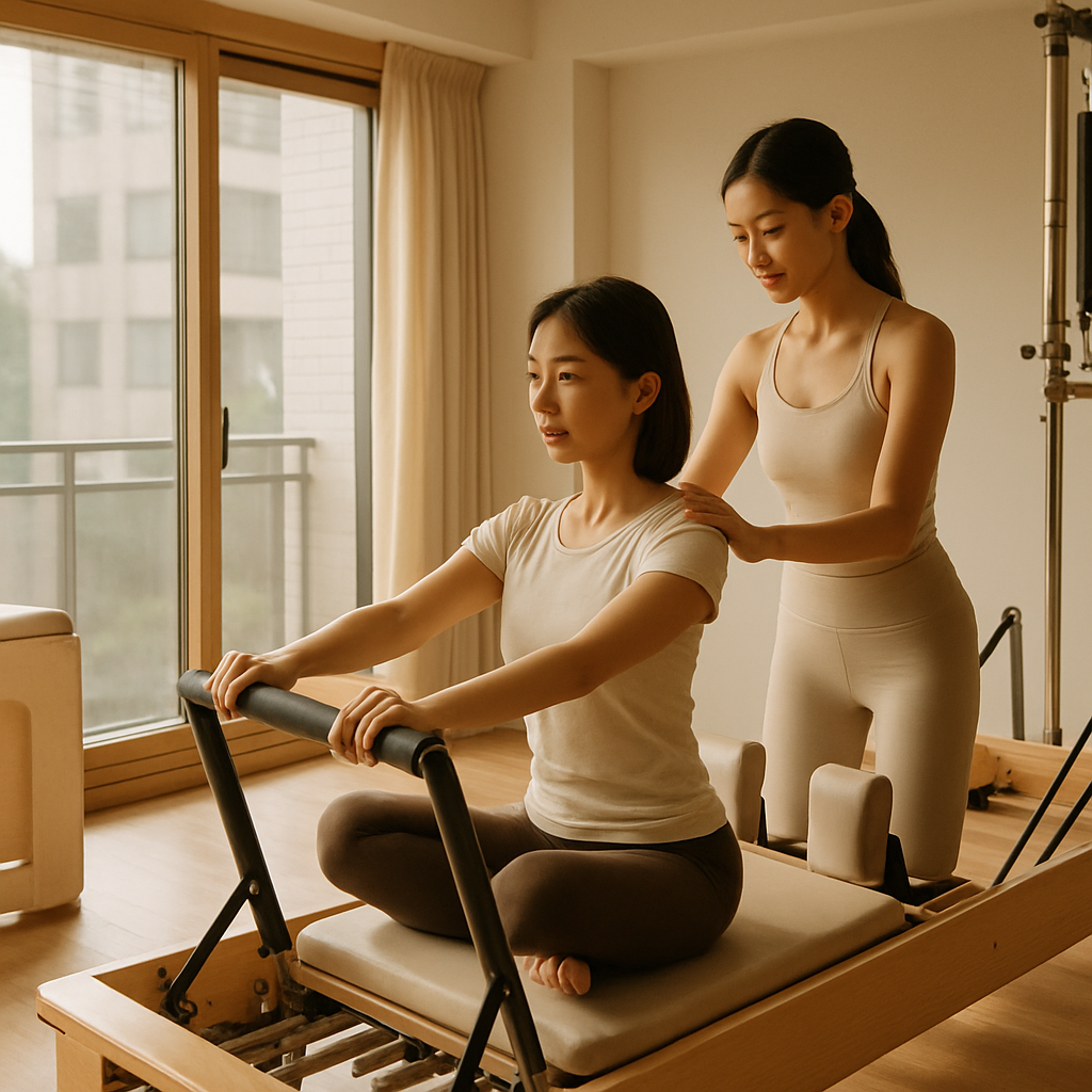 Reformer Pilates for Pelvic Tilt in Zhubei