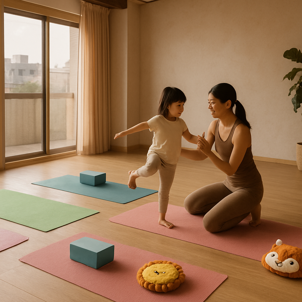 兒童瑜伽：讓孩子在遊戲中安定下來